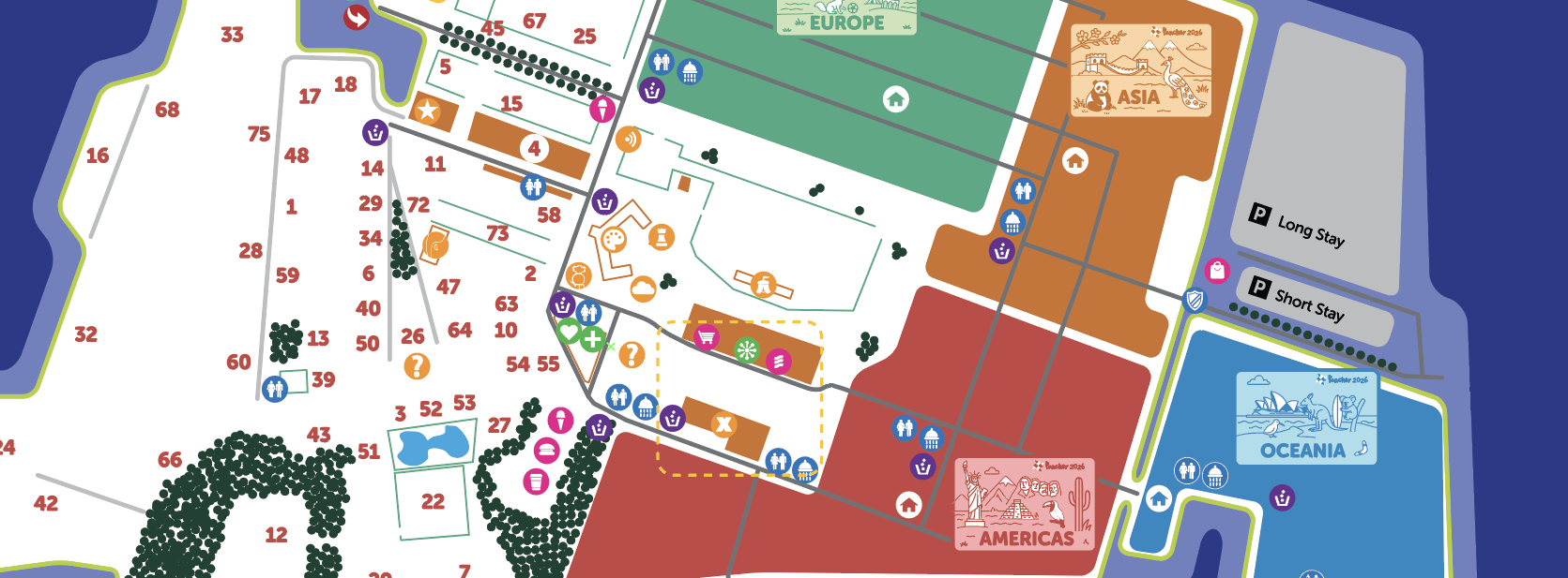 The Poacher 2026 Site map is now published